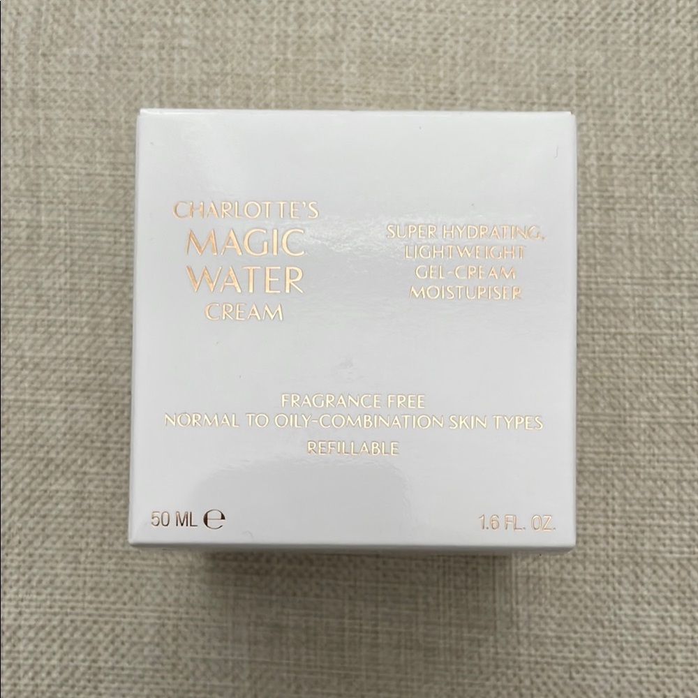 Charlotte Tilbury water cream